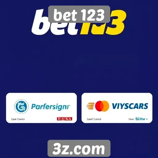Métodos de pagamento no site bet 123